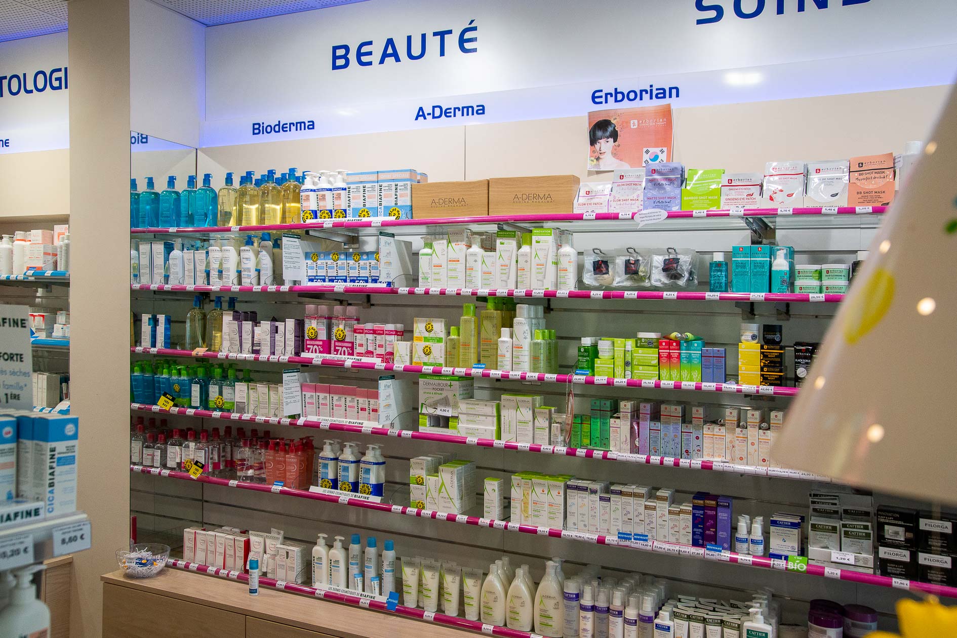 Services et produits de pharmacie